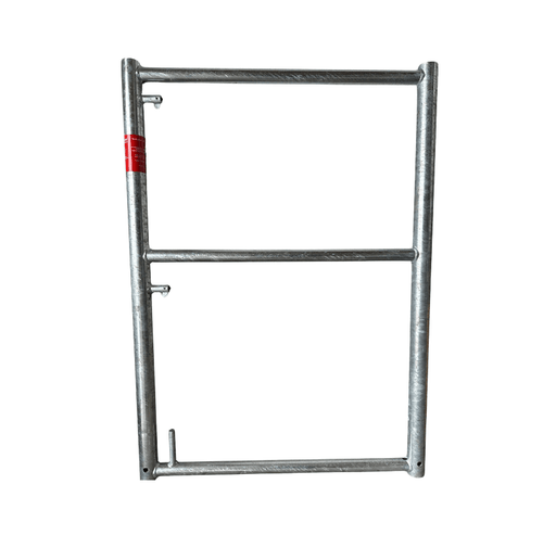 Stirnrahmen SL 100x74cm | Gerüst-Abschlussrahmen verzinkt Seitlicher Gerüstschutz MyScuff 