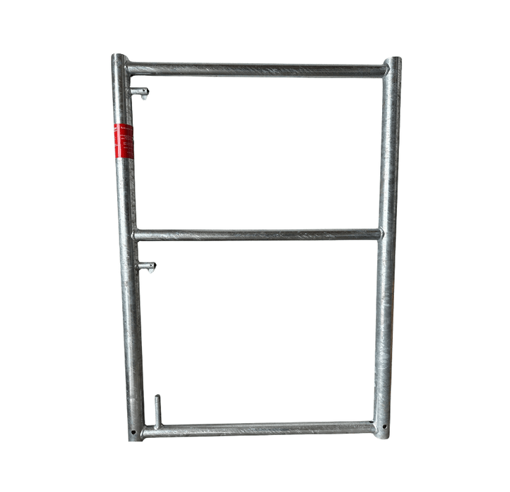 Stirnrahmen SL 100x74cm | Gerüst-Abschlussrahmen verzinkt Seitlicher Gerüstschutz MyScuff 