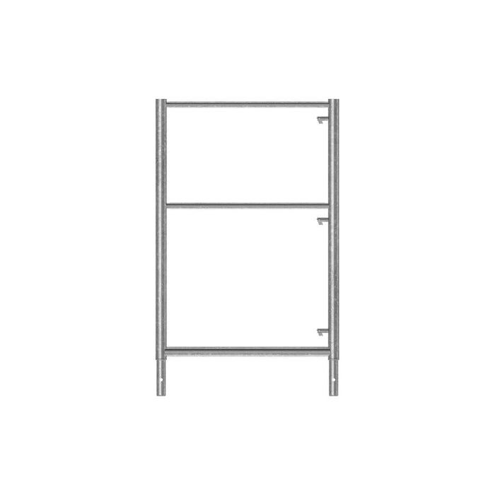 Stirnrahmen / Stirngeländerrahmen 100x70cm Seitlicher Gerüstschutz MyScuff 