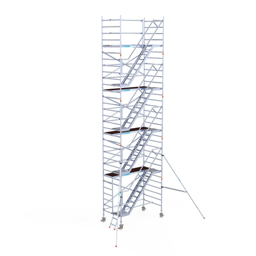 Treppenturm 135x250 Arbeitshöhe 10,2 m Treppenturm Scaff24 