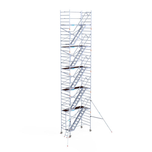 Treppenturm 135x250 Arbeitshöhe 12,2 m Treppenturm Scaff24 