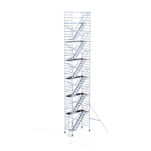 Treppenturm 135x250 Arbeitshöhe 14,2 m Treppenturm Scaff24 