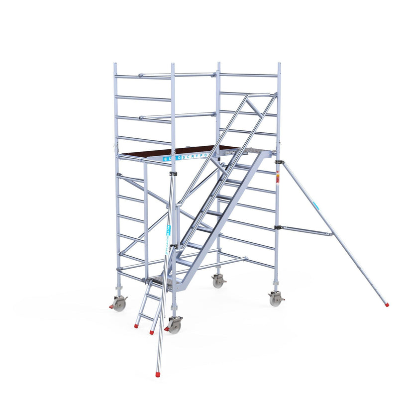 Treppenturm 135x250 Arbeitshöhe 4,2 m Treppenturm Scaff24 