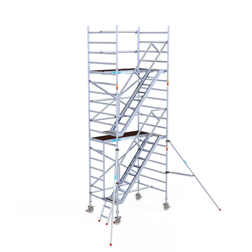 Treppenturm 135x250 Arbeitshöhe 6,2 m Treppenturm Scaff24 
