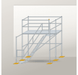 Treppenturm 2,5 x 2 m | Alu / Aluboden | SL74 Treppenturm Scaff24 