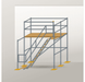 Treppenturm 2,5 x 2 m | Stahl / Holzbelag | SL74 Treppenturm Scaff24 