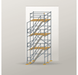 Treppenturm 2,5 x 6 m | Stahl / Holzbelag | SL74 Treppenturm Scaff24 