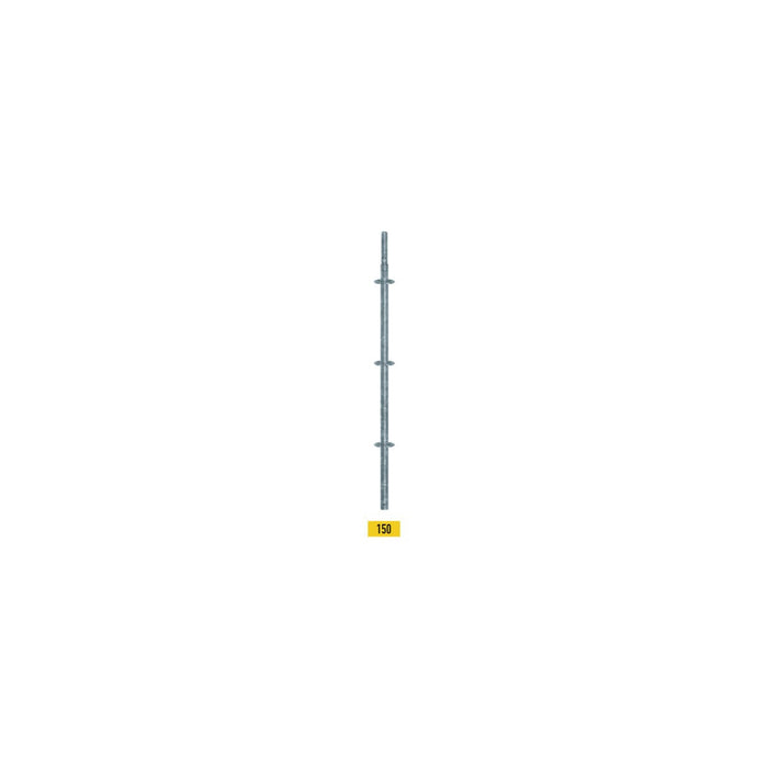 Vertikalstiel mit Rohrverbinder (50 - 400cm) Vertikalstiele MyScuff EU-Zulassung 150cm 