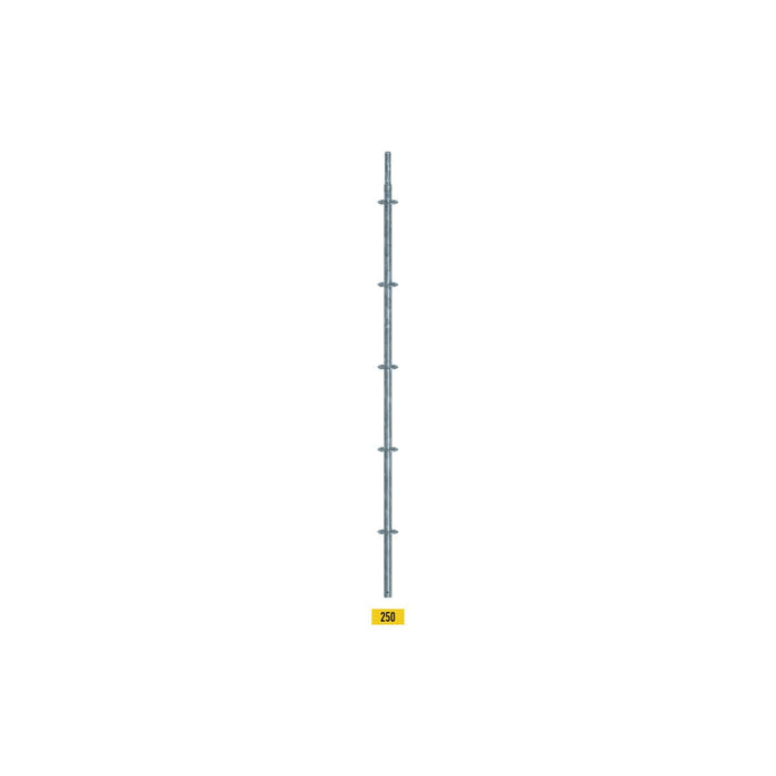 Vertikalstiel mit Rohrverbinder (50 - 400cm) Vertikalstiele MyScuff EU-Zulassung 250cm 