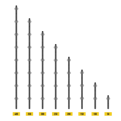 Vertikalstiel ohne Rohrverbinder Vertikalstiele MyScuff 