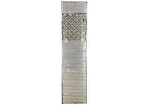 Alu-Durchstieg mit Leiter und Klappe – Aluminiumbelag 250x63cm Leitergang MyScuff 