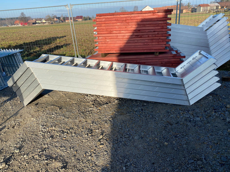 Alu Podesttreppe SL - Alutreppe (250cm und 300cm) Treppe Scaff24 