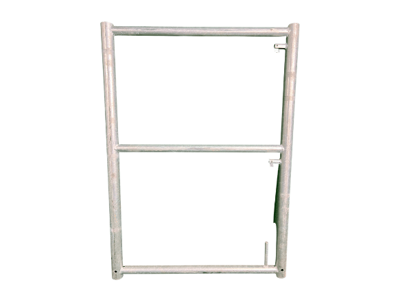 Fassadengerüst 60 - 67,5 qm (15x4m) mit Leitergang inkl. Leiter | Holzboden 2,5m Gerüst 60qm MyScuff 