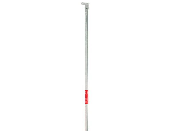 Geländer / Rückengeländer 257 cm Quadro Seitlicher Gerüstschutz MyScuff 