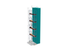 Gerüst 25 - 26,25 qm (2,5x10m) mit Leitergang inkl. Leiter | Holzboden 2,5m Gerüst 25qm MyScuff 