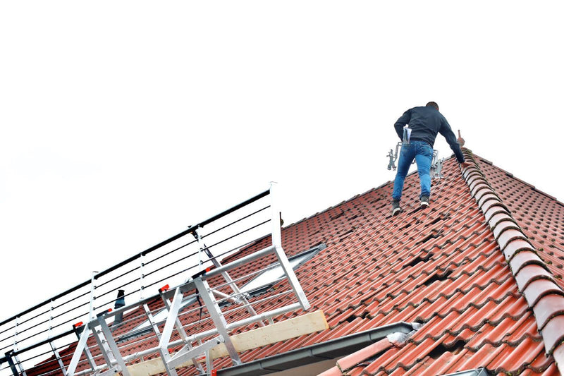 RSS Dachrandsicherung für Schrägdach, 27 Meter RSS Dachrandsicherung MyScuff 